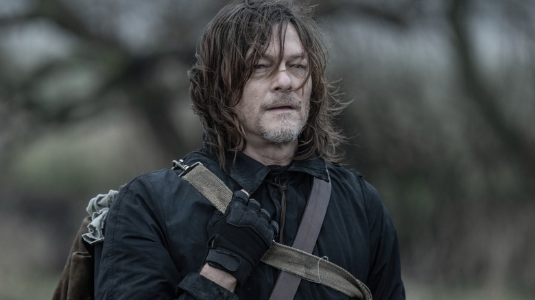 Daryl Dixon smirking