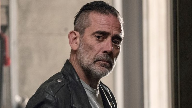 Negan looks sad