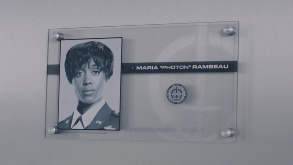 Maria Photon Rambeau plaque