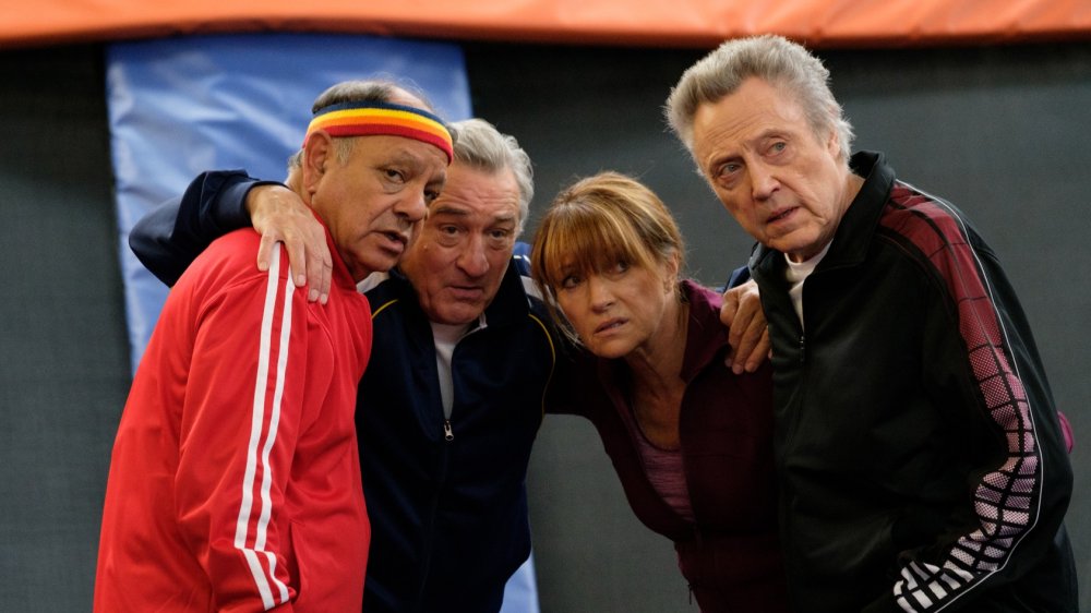 Cheech Marin, Robert De Niro, Jane Seymour and Christopher Walker in The War with Grandpa