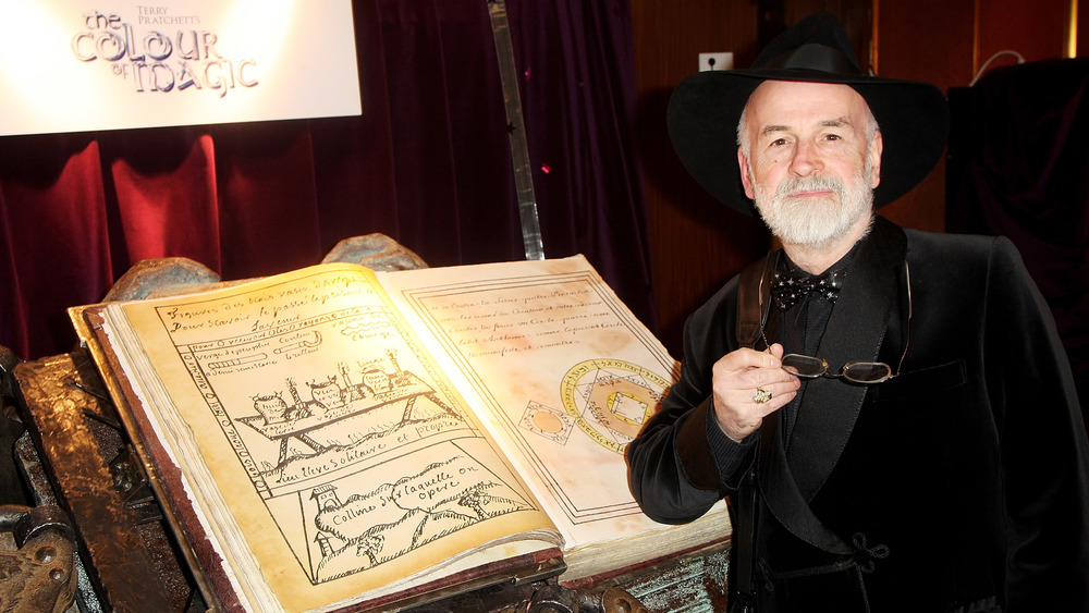 Author Terry Pratchett