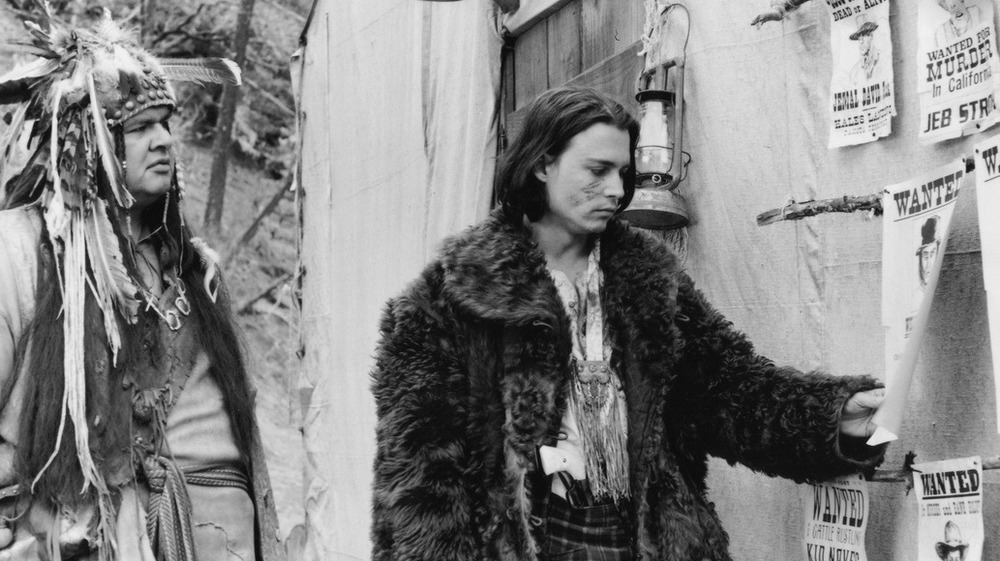 Johnny Depp and Iggy Pop in Dead Man