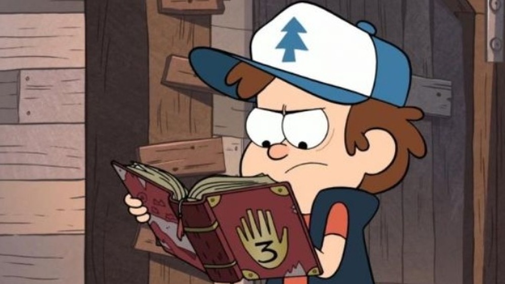 Dipper in Gravity Falls