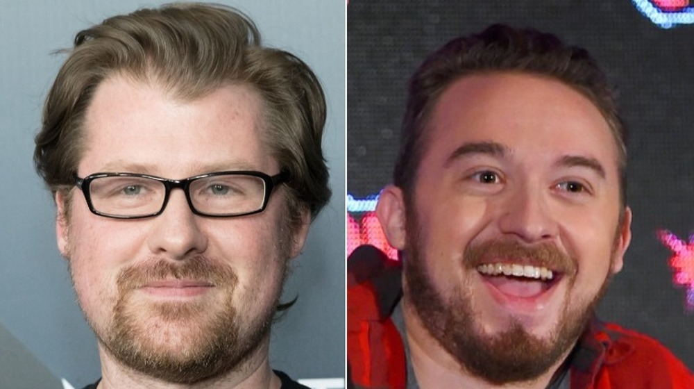 Split image of Justin Roiland and Alex Hirsch