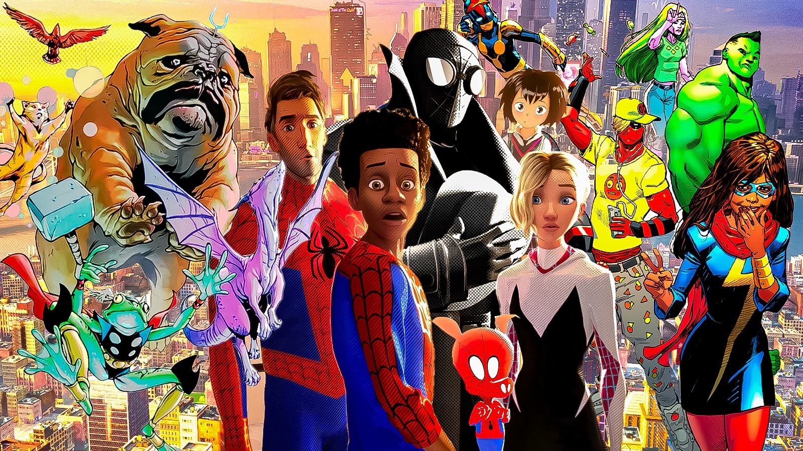 Across the Spider-Verse Cast Celebrates Eclectic and Authentic Heroes