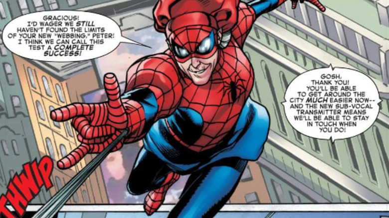 Aunt May as Web-Spinster