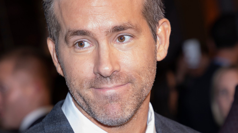 Ryan Reynolds smiling