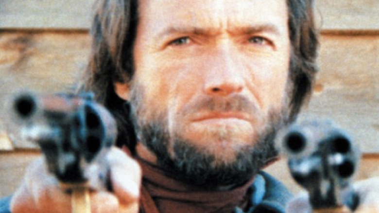 Clint Eastwood looking rueful 