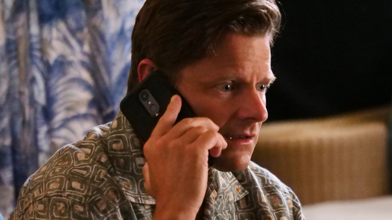 Steve Zahn on the phone