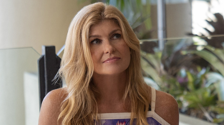 Connie Britton eating breakfast