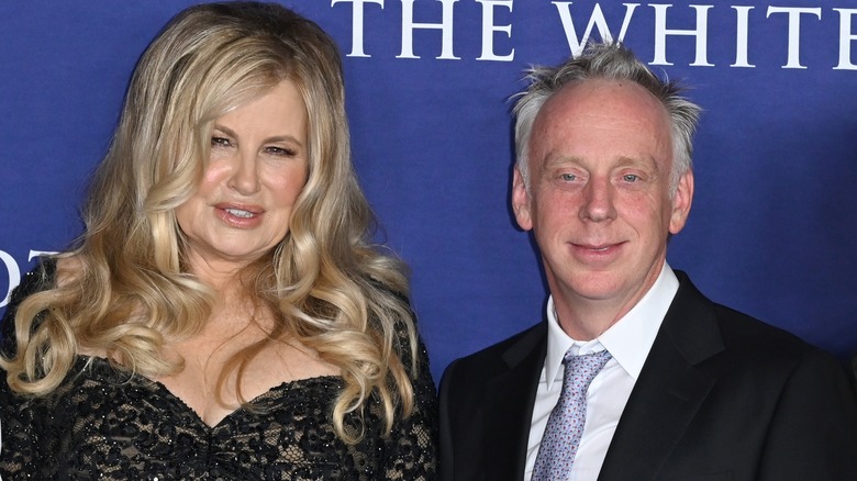 Mike White with Jennifer Coolidge