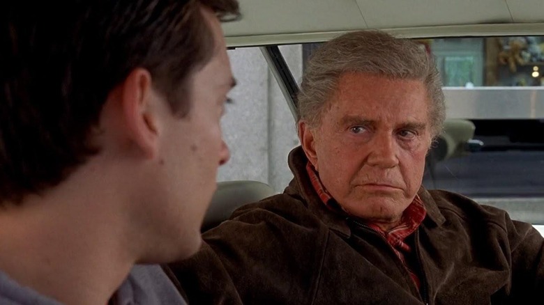 Uncle Ben talking with Peter