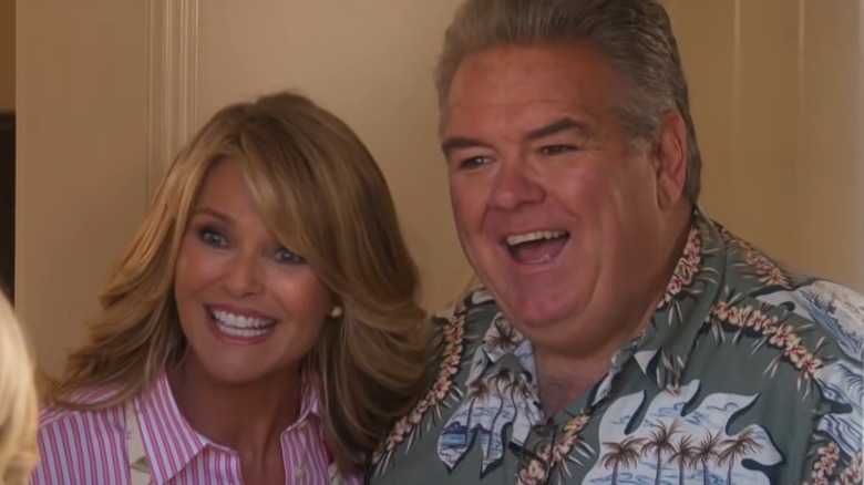 Jerry and his Wife Gayle played by Christie Brinkley. 