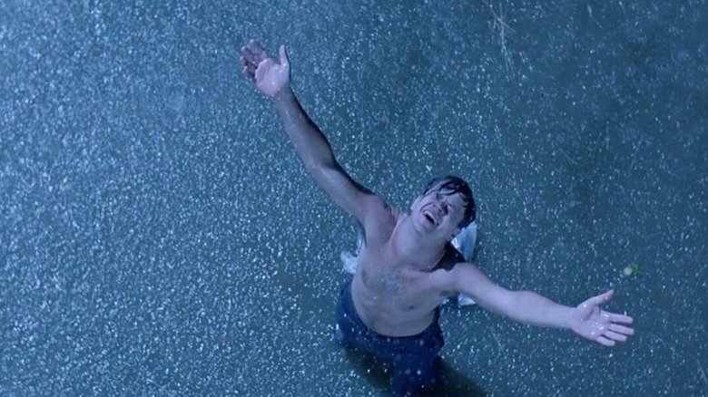 Andy Dufresne in rain