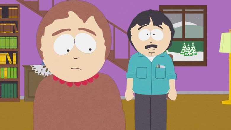 Sharon and Randy Marsh at home