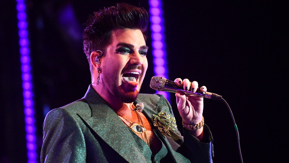 Adam Lambert singing