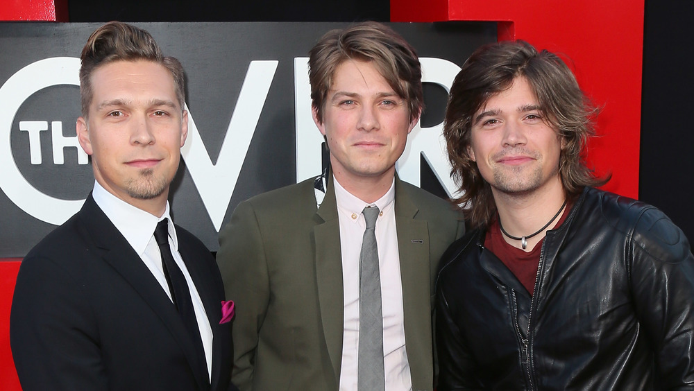 The Hanson Brothers at a premiere