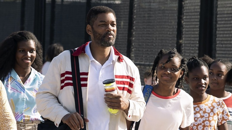 Will Smith Richard Williams tennis court