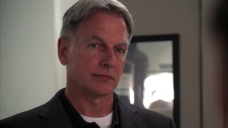 Leroy Jethro Gibbs smirking 