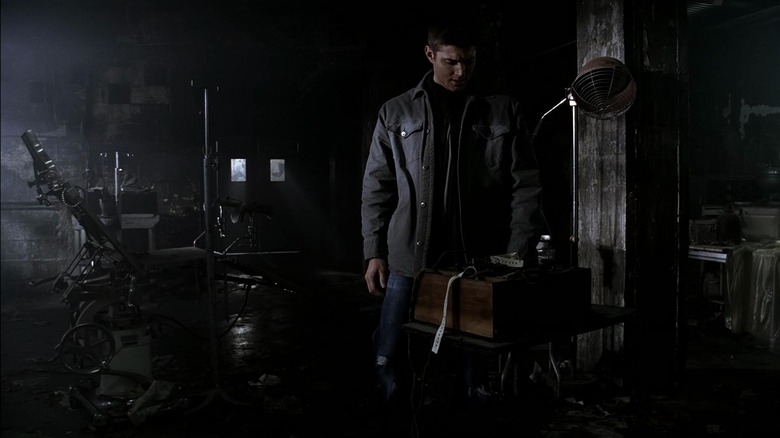 Dean finding creepy asylum tools