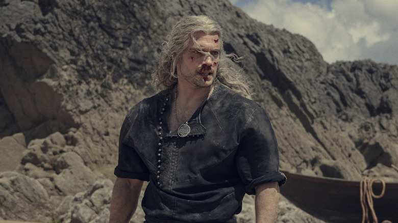 Geralt on beach