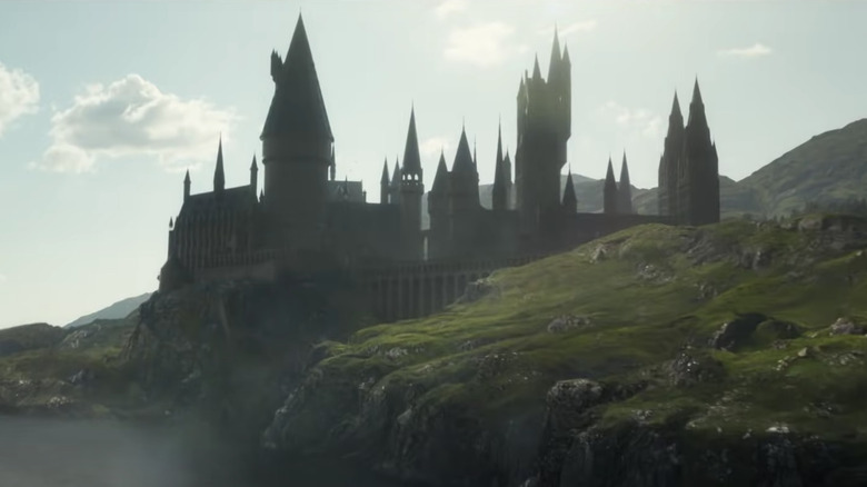 The majestic Hogwarts castle