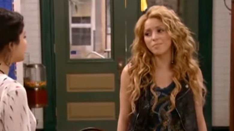Alex Russo and Shakira sing together