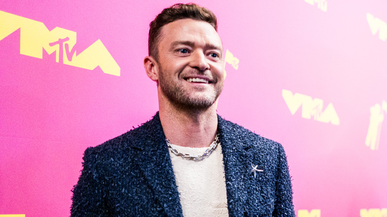 Justin Timberlake smiling