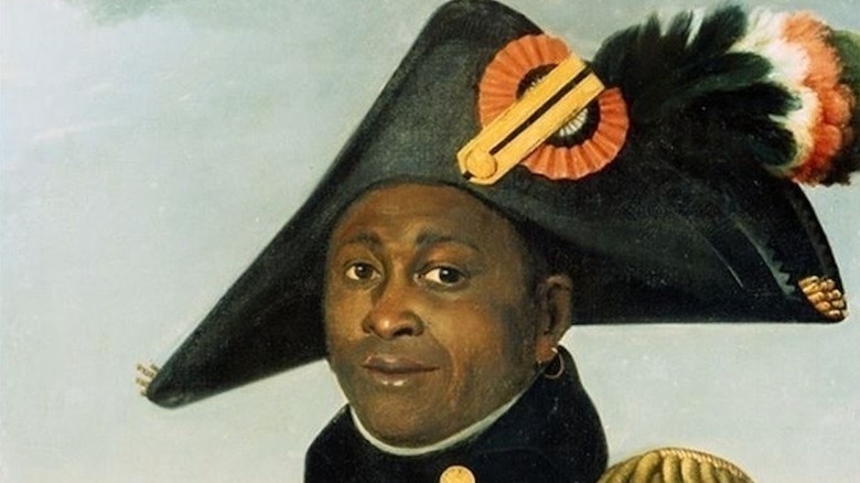 portrait painting of Toussaint Louverture