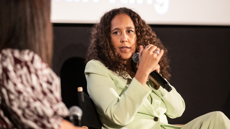 Director Gina Prince-Bythewood on a panel