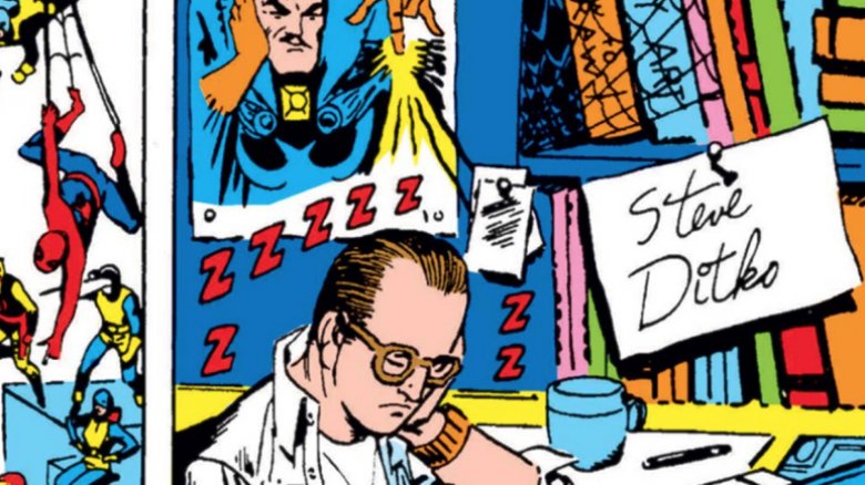 Steve Ditko illustration