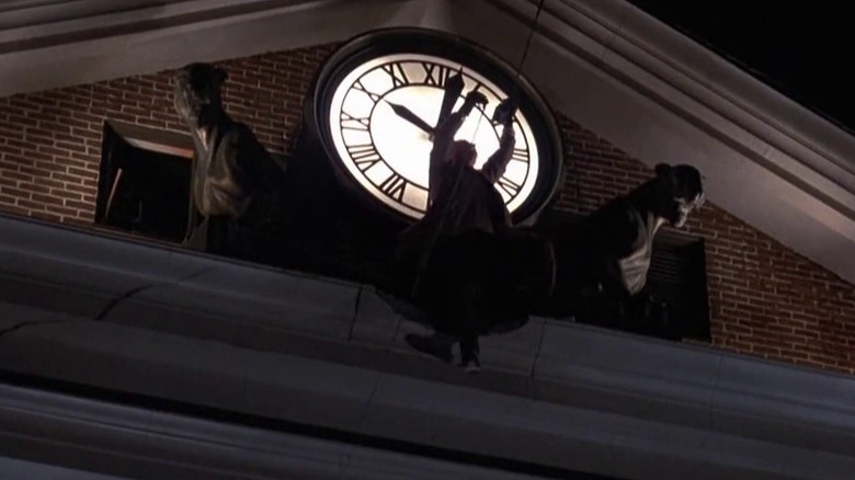 The stopped clock in Back to the Future