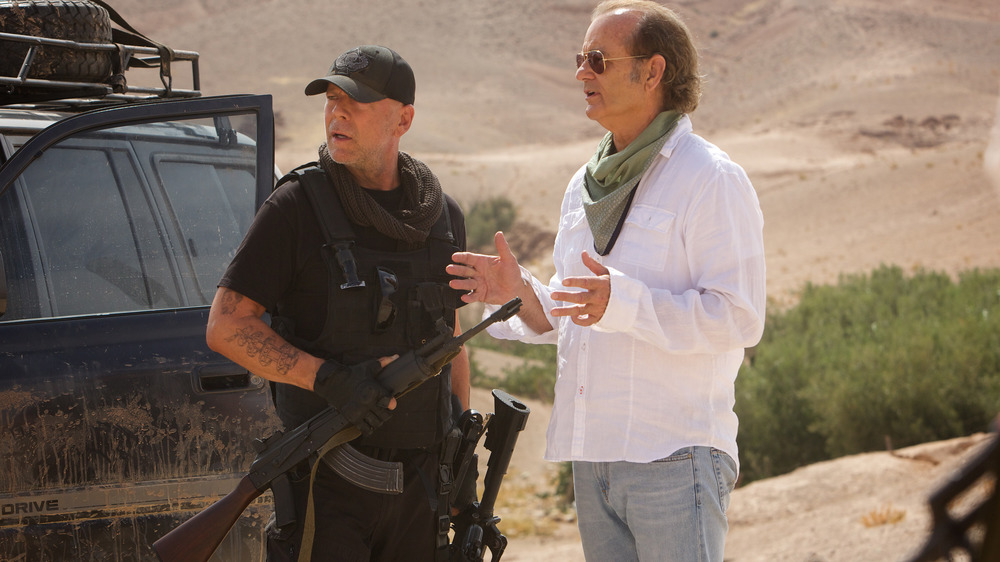 Bruce Willis and Bill Murray in the desert