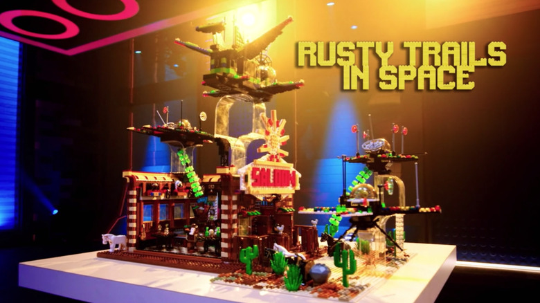 "Rusty Trails in Space," Manny and Nestor's entry into the "Movie Genres" challenge on "LEGO Masters."