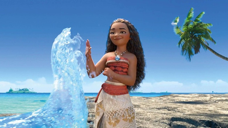 Moana high fives