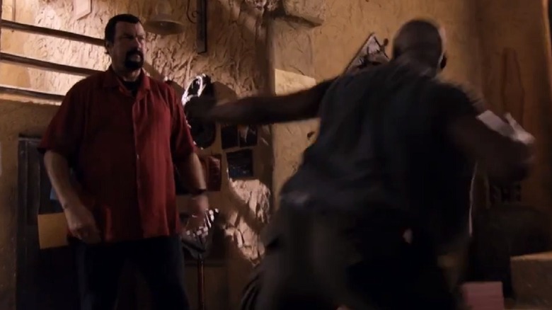 Seagal fighting Tyson in China Salesman