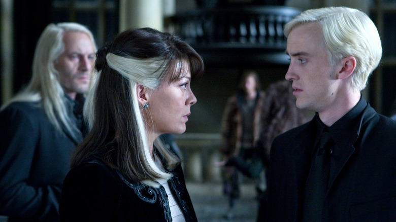 Malfoy family talking