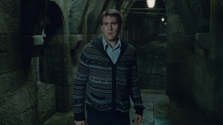 Matthew Lewis Neville Longbottom bridge taunting