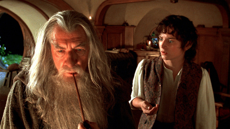 Gandalf and Frodo discuss the One Ring