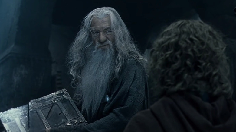 Gandalf reprimands Pippin