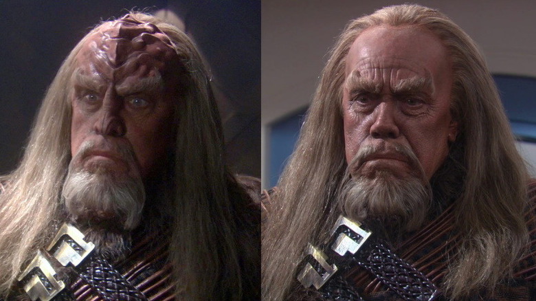 Klingon foreheads