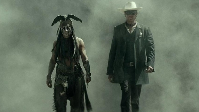 Tonto and the Lone Ranger walk together