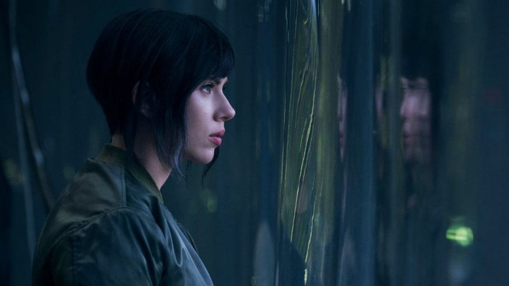 Scarlett Johansson in Ghost in the Shell