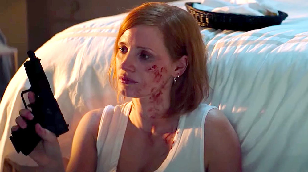 Jessica Chastain in Ava