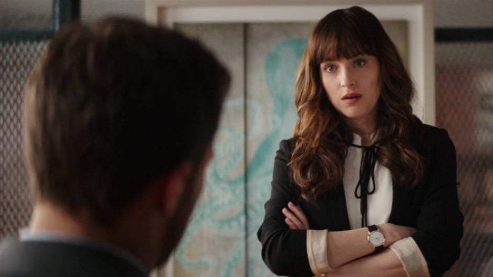 Dakota Johnson in Fifty Shades of Grey