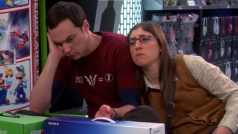 Sheldon and Amy at Best Buy