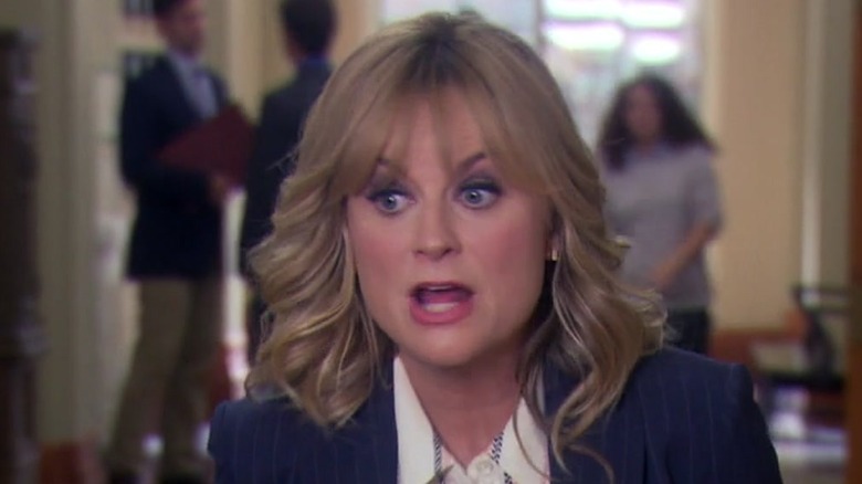 Amy Poehler as Leslie Knope on Parks and Recreation