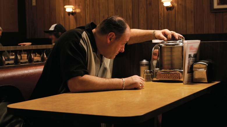 Tony Soprano diner ending