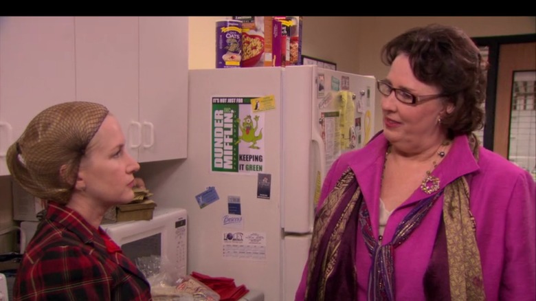 Angela and Phyllis face off