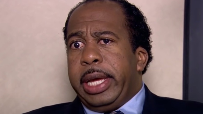 Stanley Hudson looking unamused